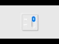 Toggle / Switch Bluetooth Neumorphism | HTML &amp; CSS [In 7 Minutes]