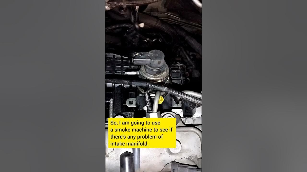 Holden Captiva 2.2 diesel Big hall on the intake manifold YouTube