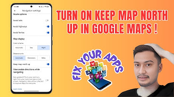 How to Turn On Keep Map North Up in Google Maps