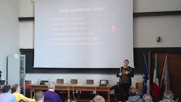 myStorm: An Open Source FPGA board for the IceStorm tool chain - ORCONF 2016