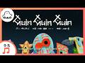【赤ちゃんが喜ぶ歌】Guin Guin Guin(うた:HALCALI)【赤ちゃんが泣き止む・喜ぶ動画】