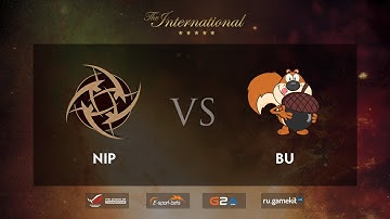 NIP vs BU Game 2, TI5 EU Qualifiers