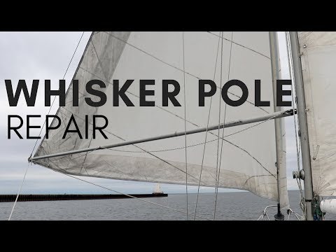 Repair of a Forespar Telescoping Whisker Pole with Control Line 