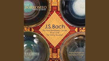 The Well-Tempered Clavier, Book I for String Quartet: Fugue in F# Minor, BWV 859 (arr. by N....