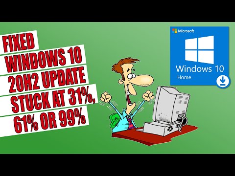 ИСПРАВЛЕНО Невозможно обновить Windows 10 20H2 — обновление зависает на уровне 31, 61{ccbe3134cd52e8f7e9dfb32174ec5f9620e85c02b8d1e5e