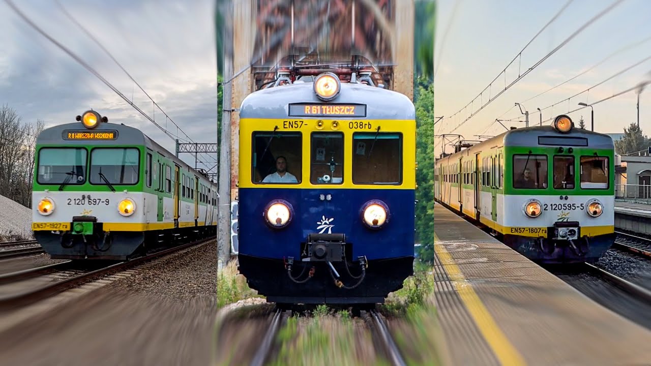 Klasyki zniknęły z mazowieckich szlaków - pożegnanie EN57 z KM