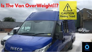 Awning and Van Weight... Is It OverWeight?!!  VanLife UK CamperVan