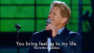 You're The Inspiration - David Foster & Peter Cetera [Live w/ Lyrics]