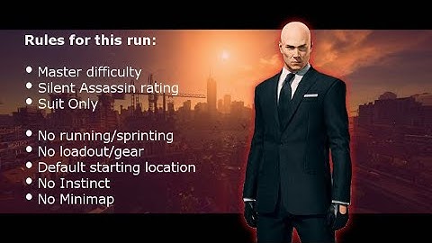Hitman 2 - Chasing a Ghost Mumbai - SA/SO/No Running/No Loadout/No Instinct/No Minimap