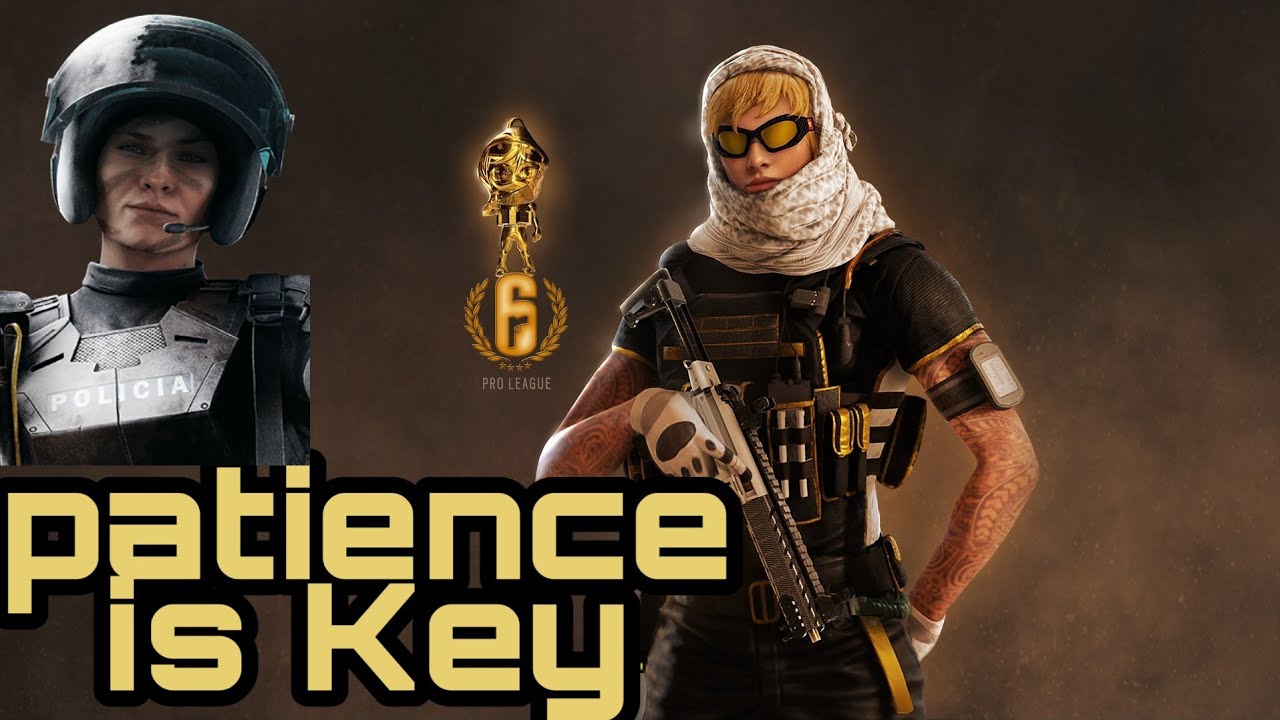 Rainbow six siege || Patience is Key in War || How I lived as mira ...