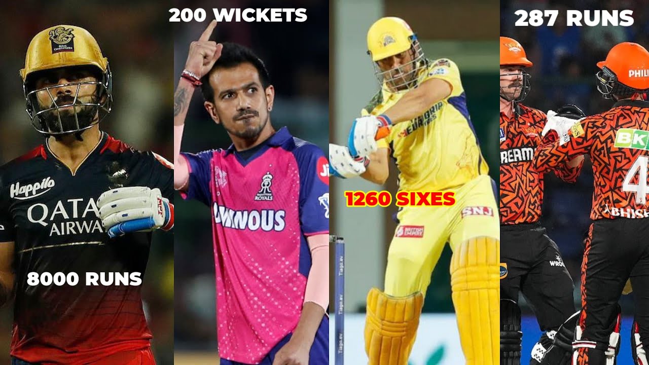 Tata IPL 2024 All Records List | Tata IPL 2024 All Records | IPL Final All Records List |IPL Records