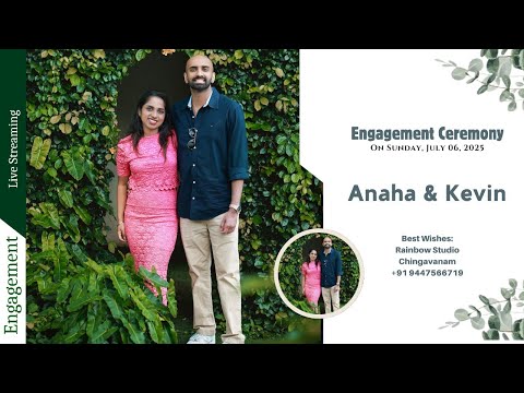 Engagement & Mylanchy | Anaha & Kevin | 06.07.2025 | Sunday | 6 PM