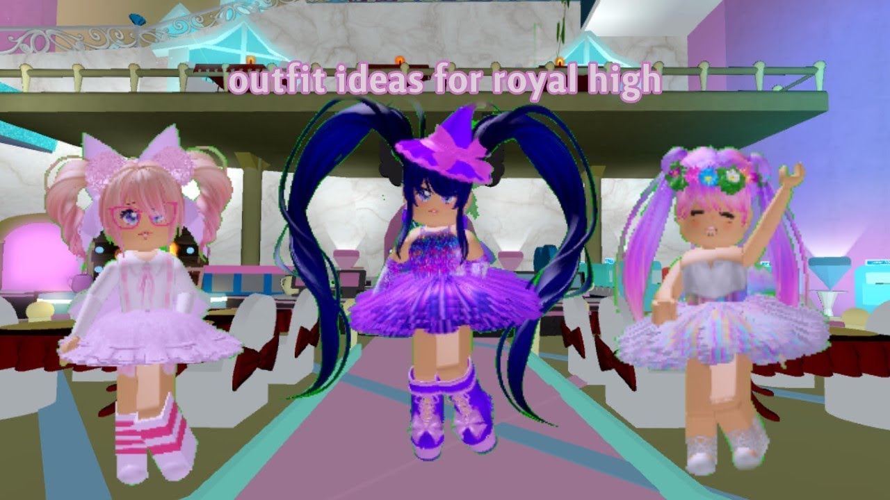 Roblox Royal High Outfit Ideas Youtube