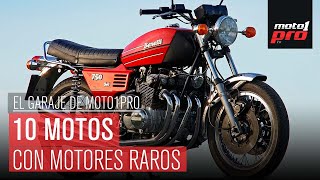 10 motos con motores raros