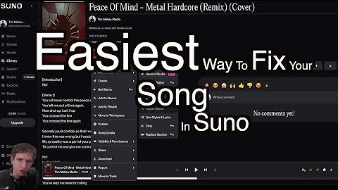 Easiest Way To Fix Your Song In Suno