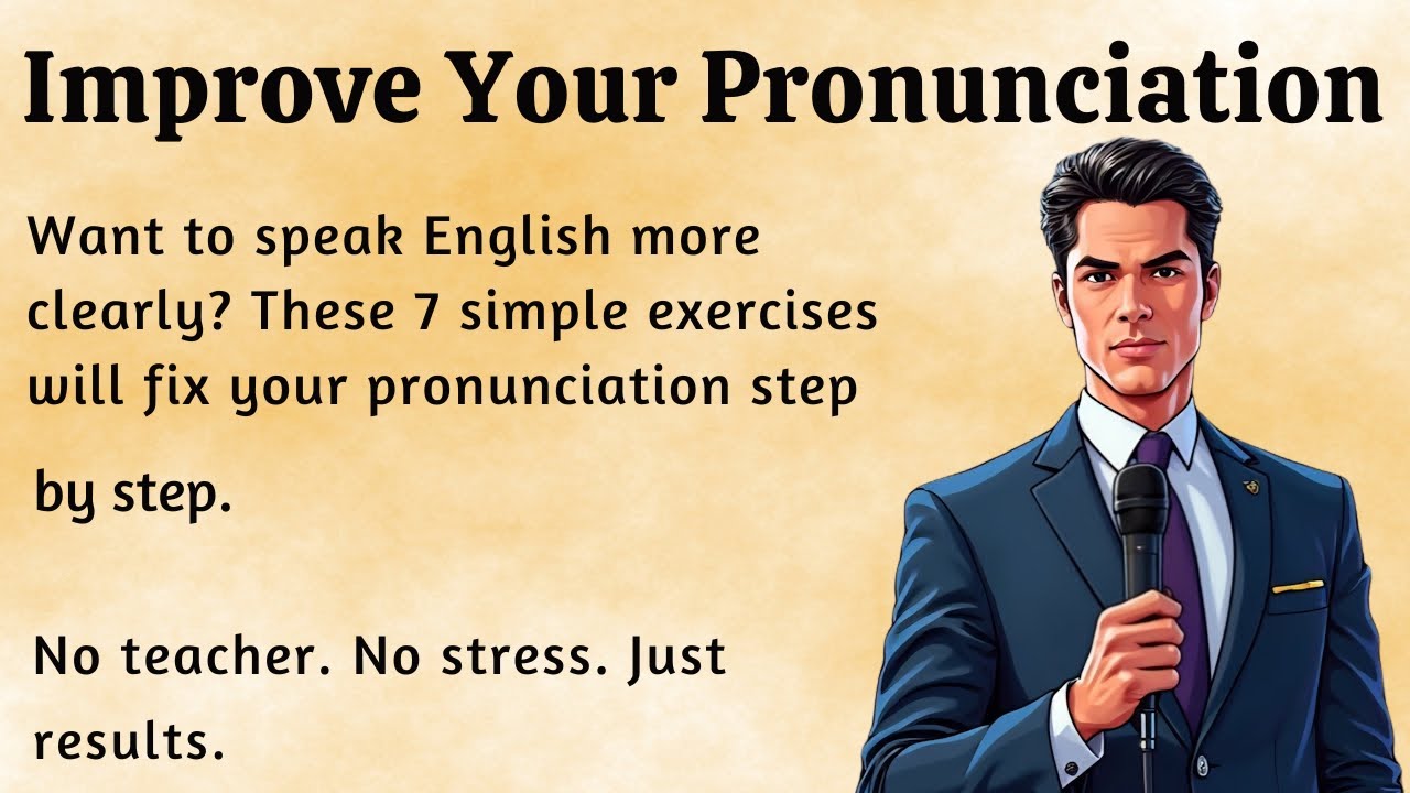 How to Improve Your English Pronunciation Fast __ Graded Reader ...