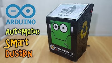 Arduino Automatic Open/Close Smart Dust Bin