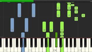 Irish Folksong - Star Of County Down - Piano Cover Tutorials - Backing Track