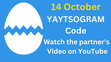 Yaytsogram Video Code | YAYTSOGRAM YouTube Code | YAYTSOGRAM Code | YAYTSOGRAM Video Cipher Code