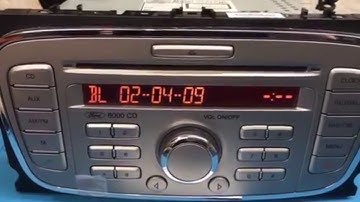 Ford MK2 Radio Serial Number
