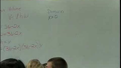 Polynomial Functions (part 5)