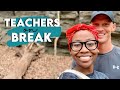 TEACHERS ON BREAK | Daily Elementary Teacher Vlog Day 2 & 3 | Thanksgiving Break