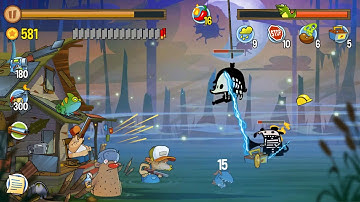 Swamp Attack - Episode 10. Level 6 Gameplay Android walkthroug