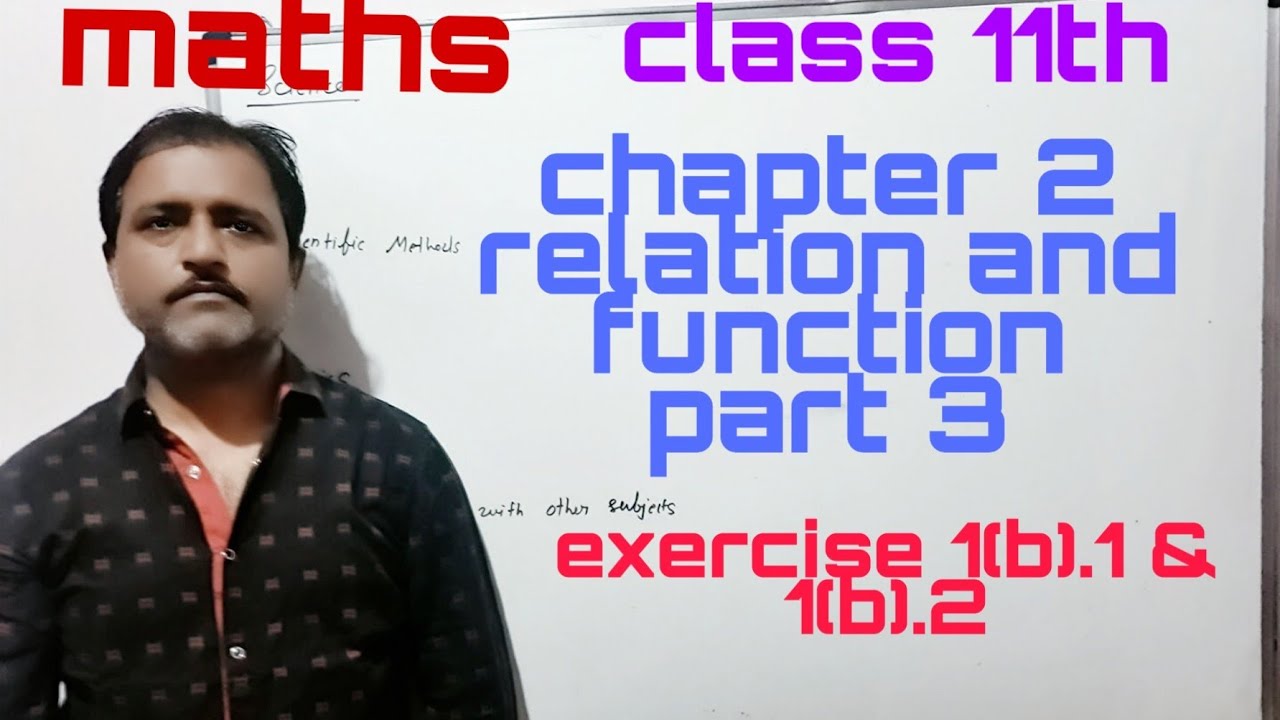 || class 11th maths chapter 2 relation and function part 3 ex.1(b) .1 ...