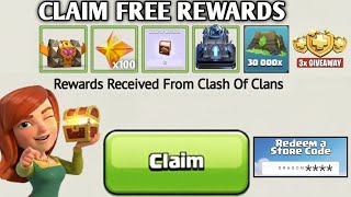 😍CLAIM FREE REWARDS in Clash Of Clans - Book Of Fighting & Starry, Glowy, Shiny Ores + Redeem Code!✅ screenshot 4