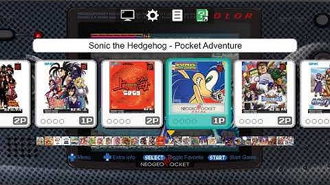 (release) preview of my Neo Geo Pocket/color Classic Edition