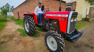 ये तो बवाल चीज है Massey Ferguson 244 Dyna track tractor