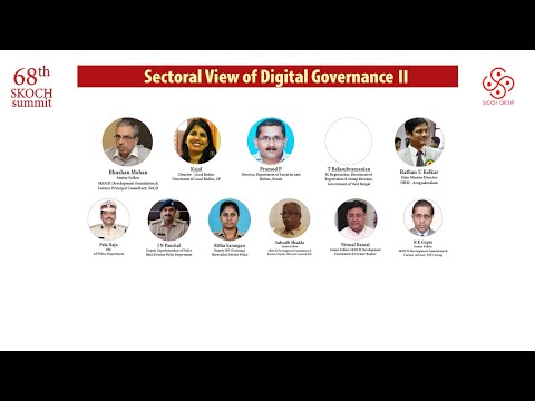 Panel 1: Sectoral View of Digital Governance | #SKOCHSummit | 68th SKOCH Summit: State of Governance