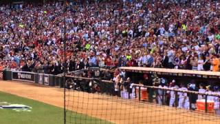 Derek Jeter exits his final All Star Game.