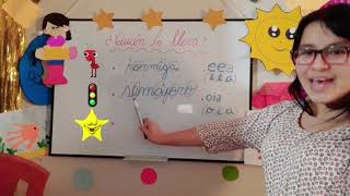 Clase Virtual: Comunicación: Completando Vocales.  #MissKeiko