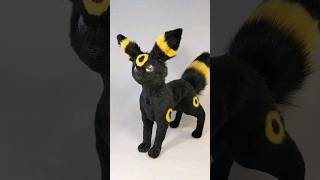 Making an Umbreon Pokemon art doll #nintendo #craft #tutorial
