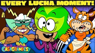 Every LUCHA LIBRE Moment From The Casagrandes! | The Casagrandes