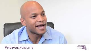 Voting Rights for Ex-Felons - Author Wes Moore