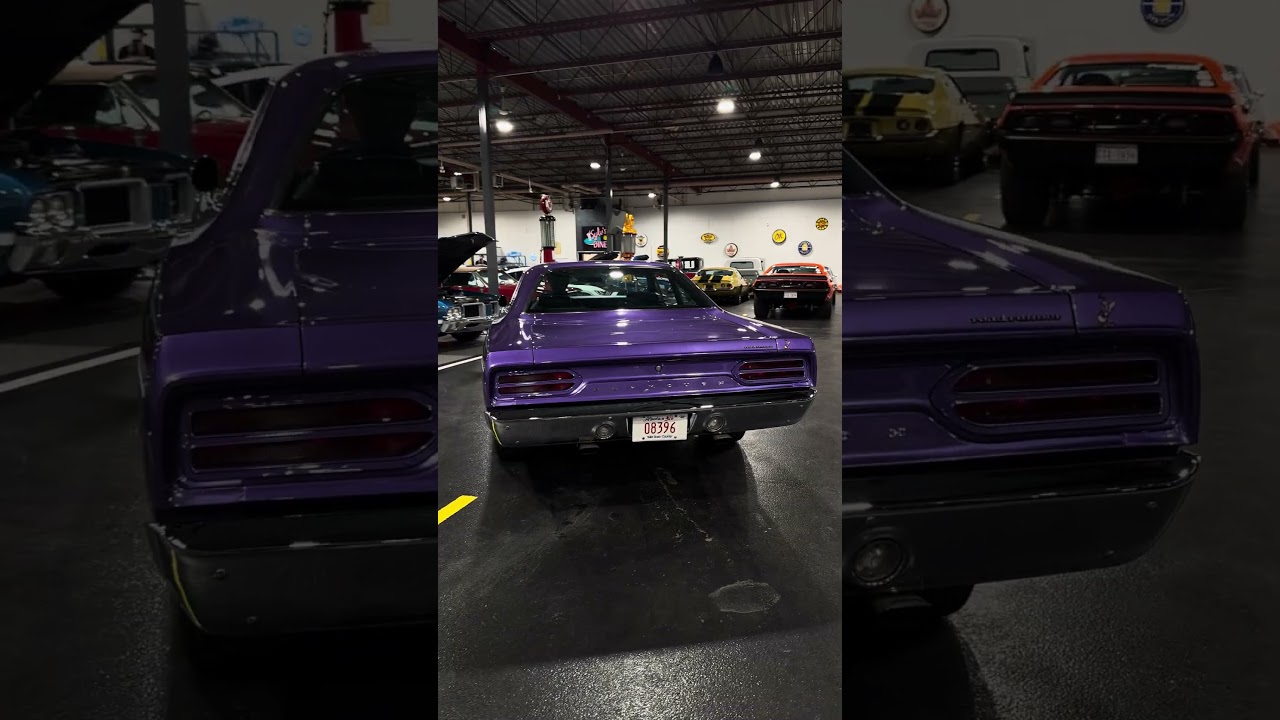 1970 Plymouth Roadrunner Super Track Pack Startup