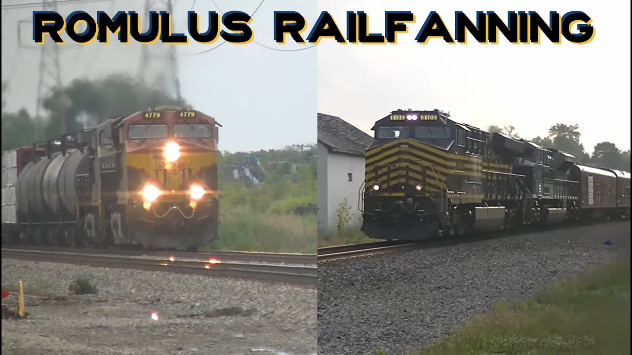 NS Office Car Special! | Romulus Area Railfanning, 2025.06.18