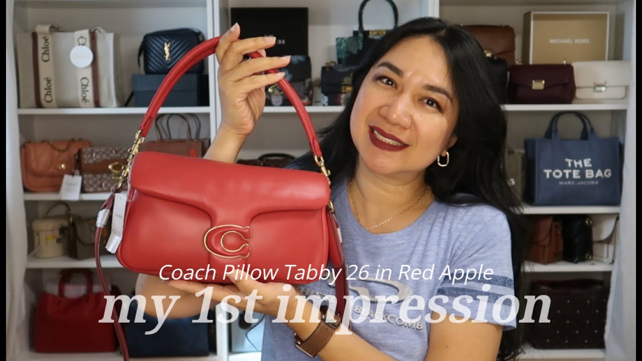 Coach Leather Pillow Tabby Cross-Body Bag 26