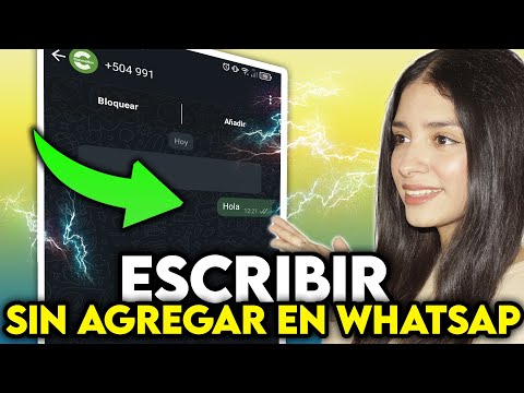Como enviar WHATSAPP Sin agregar el Contacto a cualquier Número