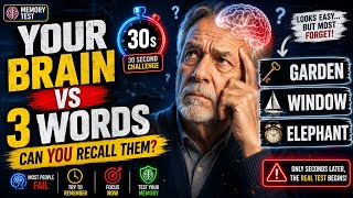 Three Word Recall Test Explained | Memory Assessment Questions & Answers |