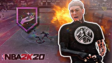 MY TWO WAY PASS FIRST POINT IS A DRIBBLE GOD! HOW TO DRIBBLE ON A NON SPEEDBOOSTING BUILD NBA 2K20!