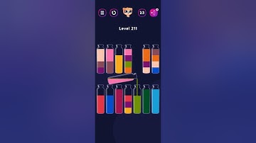 Get Color Bottle Game level 211 #shorts #pggaming
