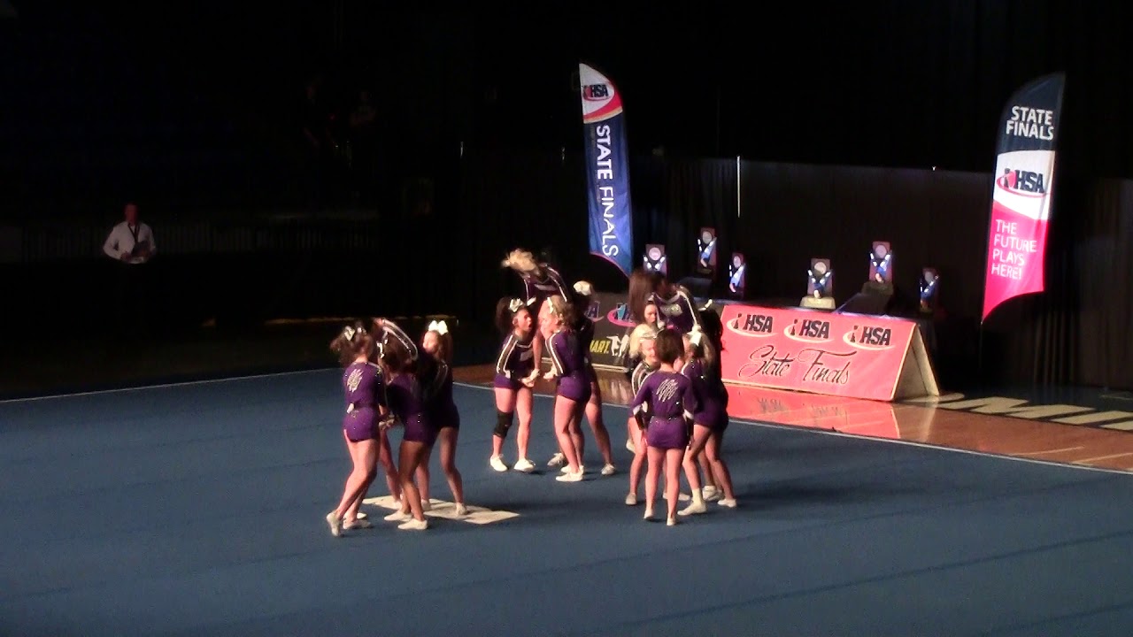 2020 IHSA State Cheer Finals Hampshire - YouTube