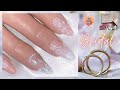 Bridal Wedding Nails - VARNAIL Solid Gel Polish + Reflective Stickers