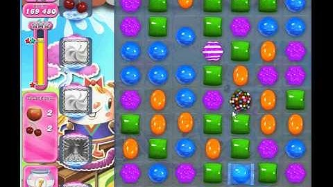 Candy Crush Saga - level 1085 (3 star, No boosters)