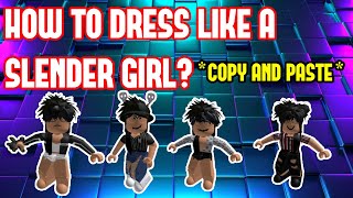 slender roblox outfit ideas for girls｜Ricerca TikTok