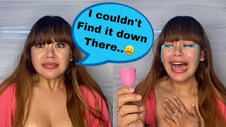 I Tried A Menstrual Cup For The First Time *Horrible Experience ...