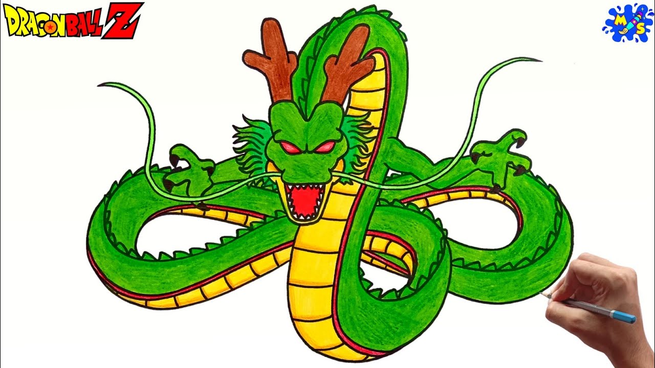 How To Draw Shenron | Step By Step | Dragon Ball - YouTube